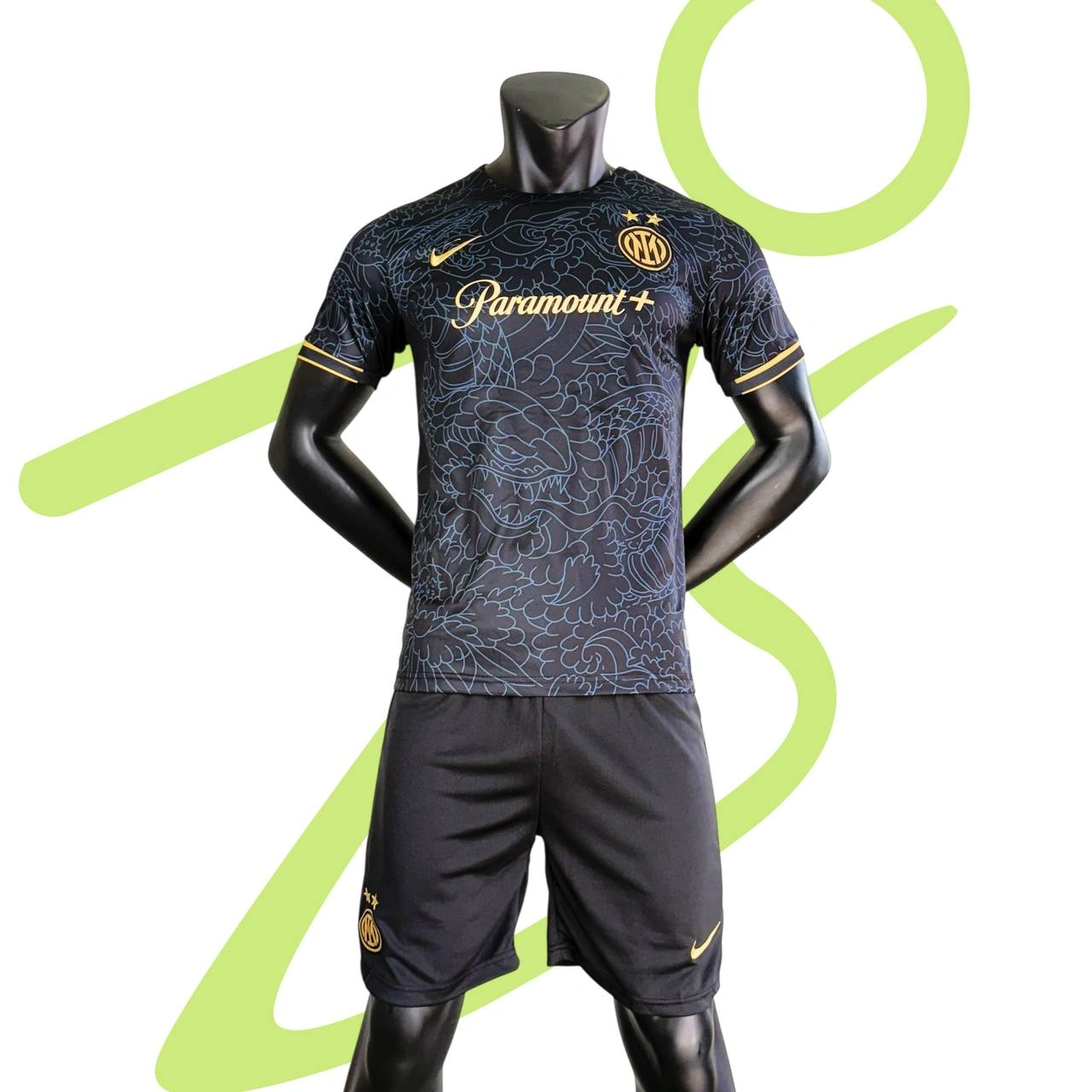 کیت اینتر میلان Black Dragon 2026