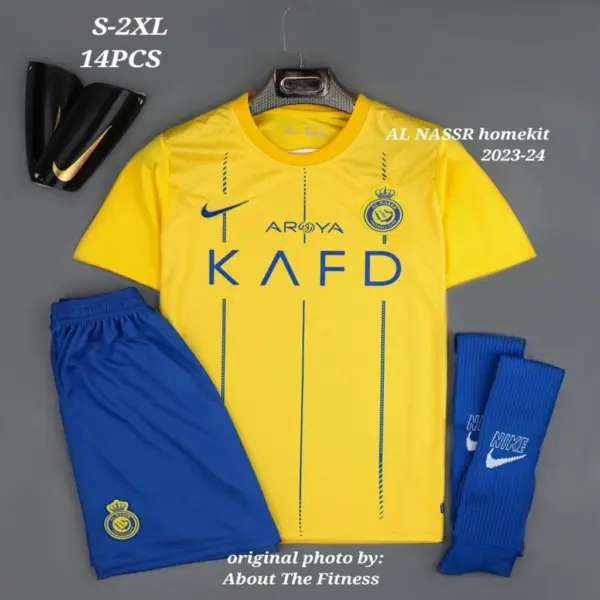 کیت اول النصر 2024 زرد