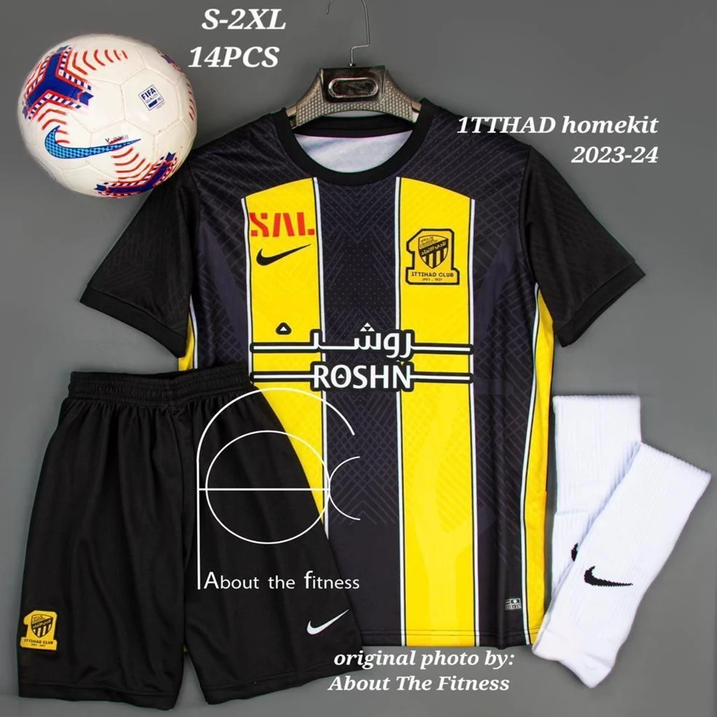 کیت اول الاتحاد 2024 زرد