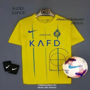 کیت پلیری النصر اول زرد 2024