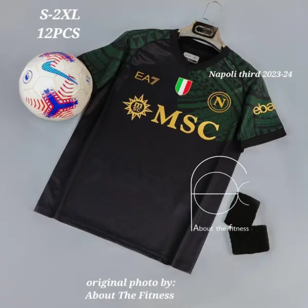 کیت پلیری ناپولی سوم مشکی 2024