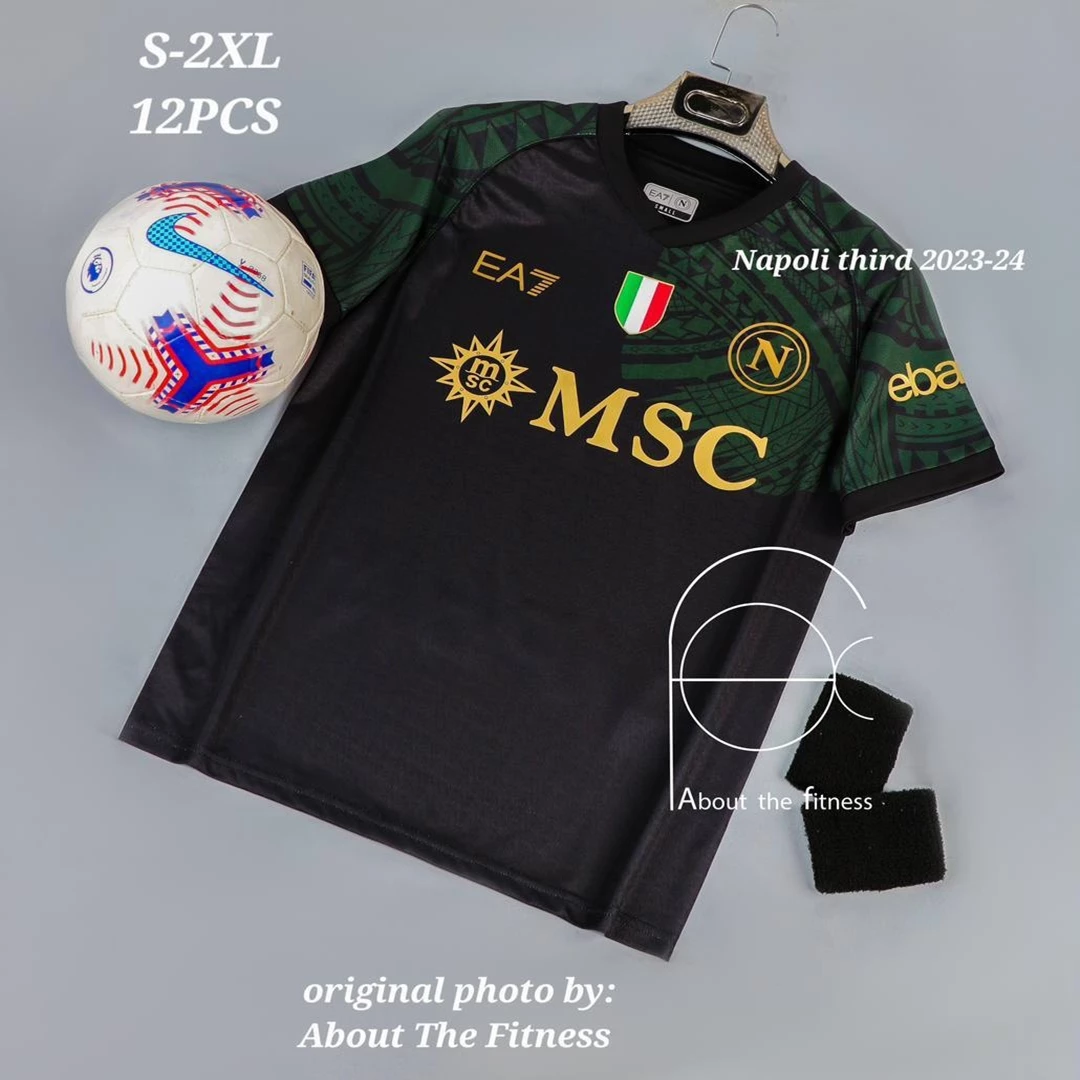 کیت پلیری ناپولی سوم مشکی 2024