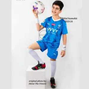 کیت بچگانه الهلال اول آبی 2024