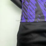 رکابی شلوارک آرژانتین مشکی بنفش - سون اسپرت